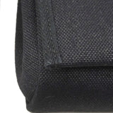 【6gc3225】エルメス ショルダーバッグ エールバッグジップミニ トワルミリタリー ブラック シルバー金具 G刻印【中古】レディース
