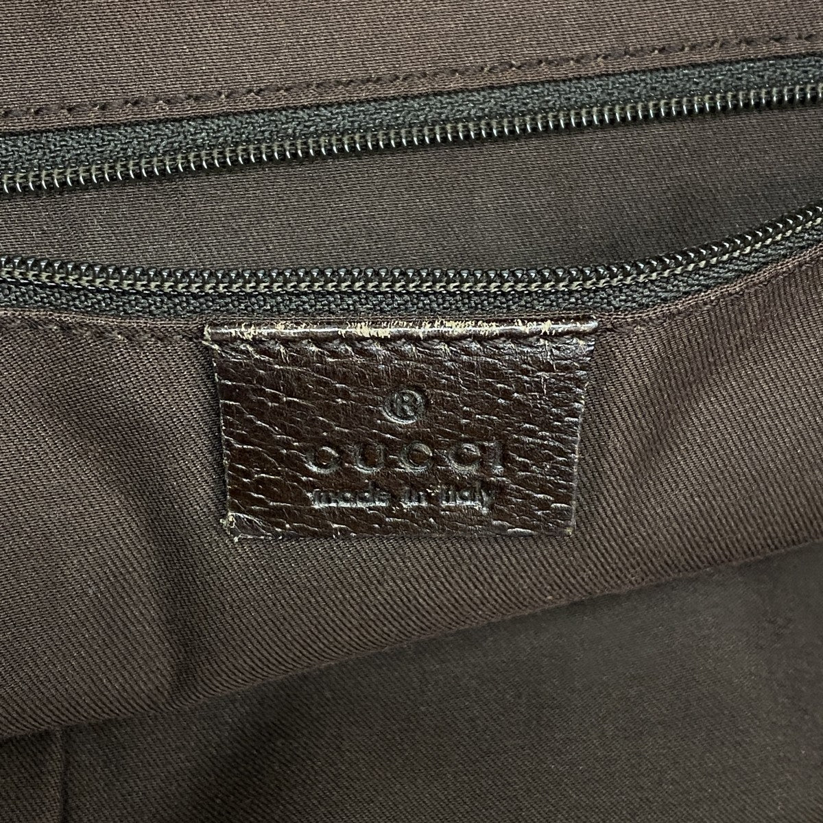 【6gc3233-k】グッチ トートバッグ GGキャンバス 130739 キャンバス ブラウン ゴールド金具【中古】レディース