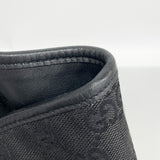 【6gc3235-k】グッチ トートバッグ GGキャンバス 31243 キャンバス ブラック シルバー金具【中古】レディース
