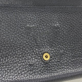 【6gc3239-k】ルイヴィトン 長財布 トリヨン ポルトフォイユカプシーヌ M61248 ノワール【中古】レディース