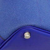 【6gc3242-e】エルメス ハンドバッグ ピコタンロックPMカーゴ トワルゴエラン ブルーロイヤル シルバー金具 B刻印【中古】レディース