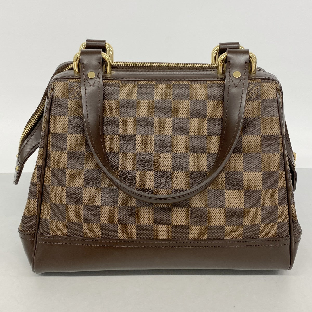 【6gc3249-k】ルイヴィトン ハンドバッグ ダミエ ナイツブリッジ N51201 エベヌ【中古】レディース