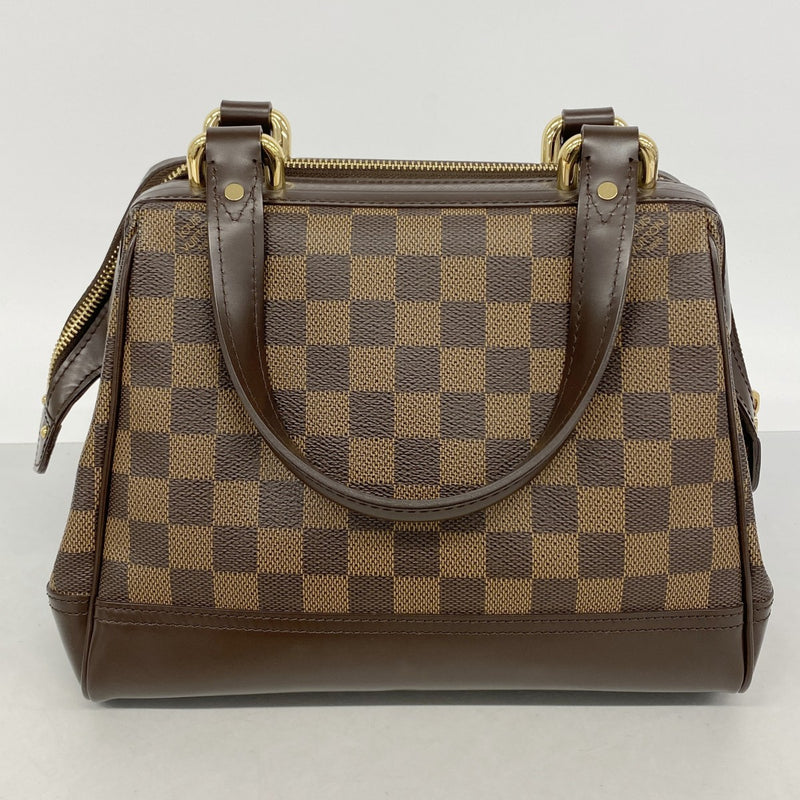【6gc3249-k】ルイヴィトン ハンドバッグ ダミエ ナイツブリッジ N51201 エベヌ【中古】レディース