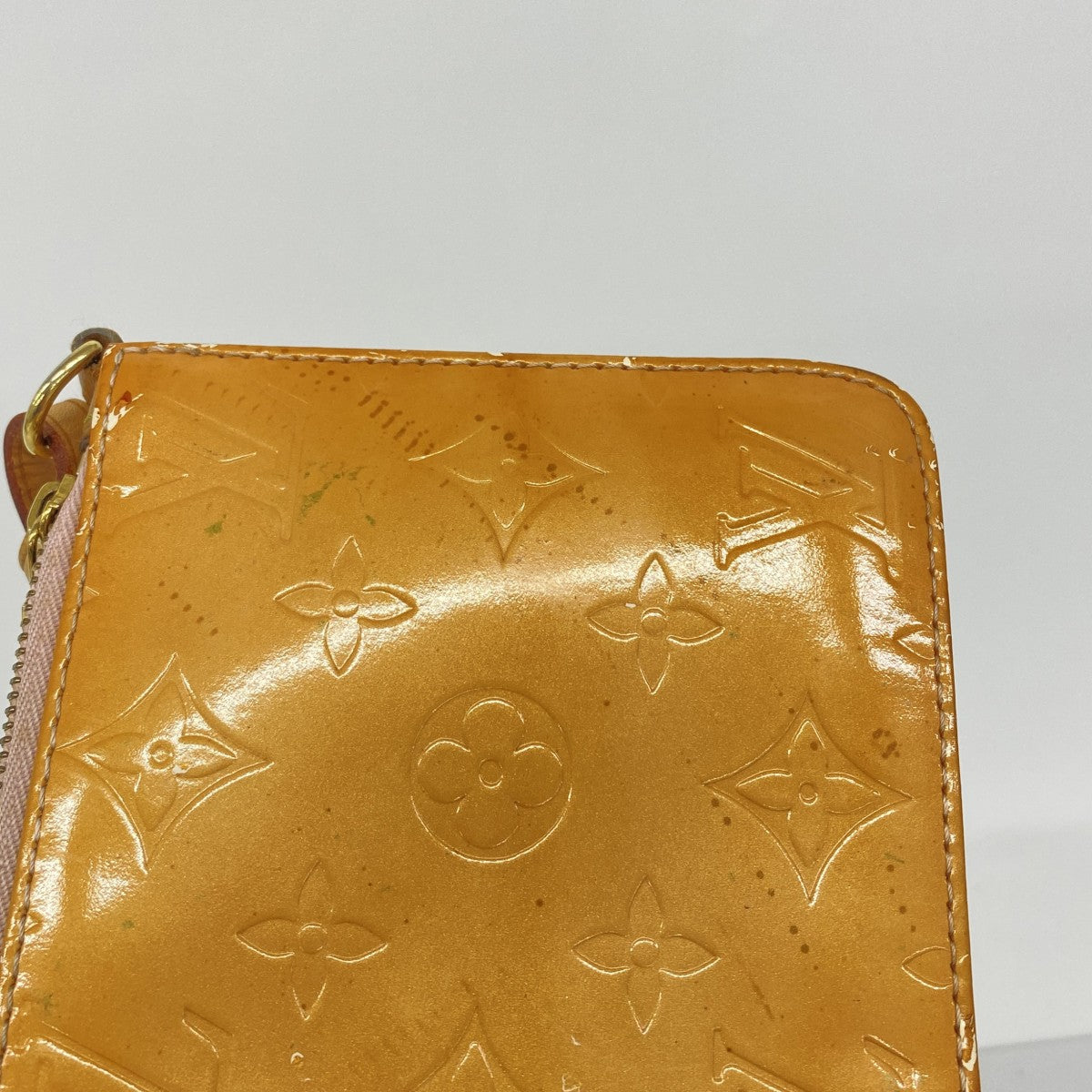 【6gc3250-k】ルイヴィトン ポーチ ヴェルニ レキシントン M91057 マシュマロピンク【中古】レディース