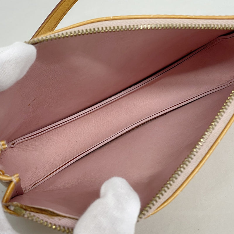 【6gc3250-k】ルイヴィトン ポーチ ヴェルニ レキシントン M91057 マシュマロピンク【中古】レディース