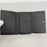 【6gc3254-k】ルイヴィトン 三つ折り財布 モノグラム・アンプラント ポルトフォイユパイロット M82556 ノワール【中古】レディース