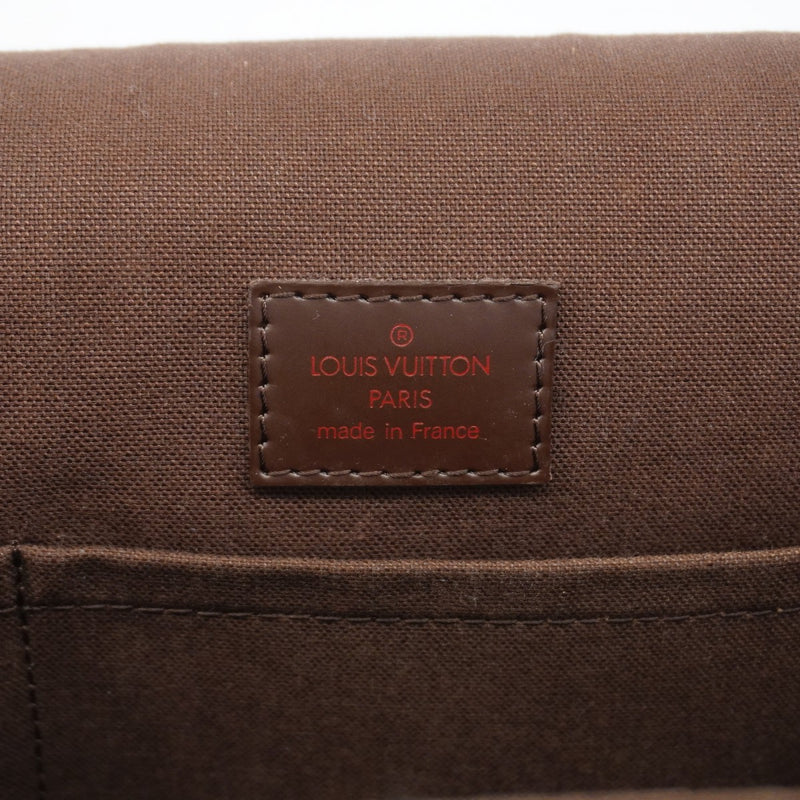 【6gc3256-k】ルイヴィトン ショルダーバッグ ダミエ リポーターメルヴィール N51126 エベヌ【中古】レディース