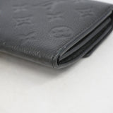 【6gc3262-k】ルイヴィトン 長財布 モノグラム・アンプラント ポルトフォイユサラメティス M82638 ノワール【中古】レディース