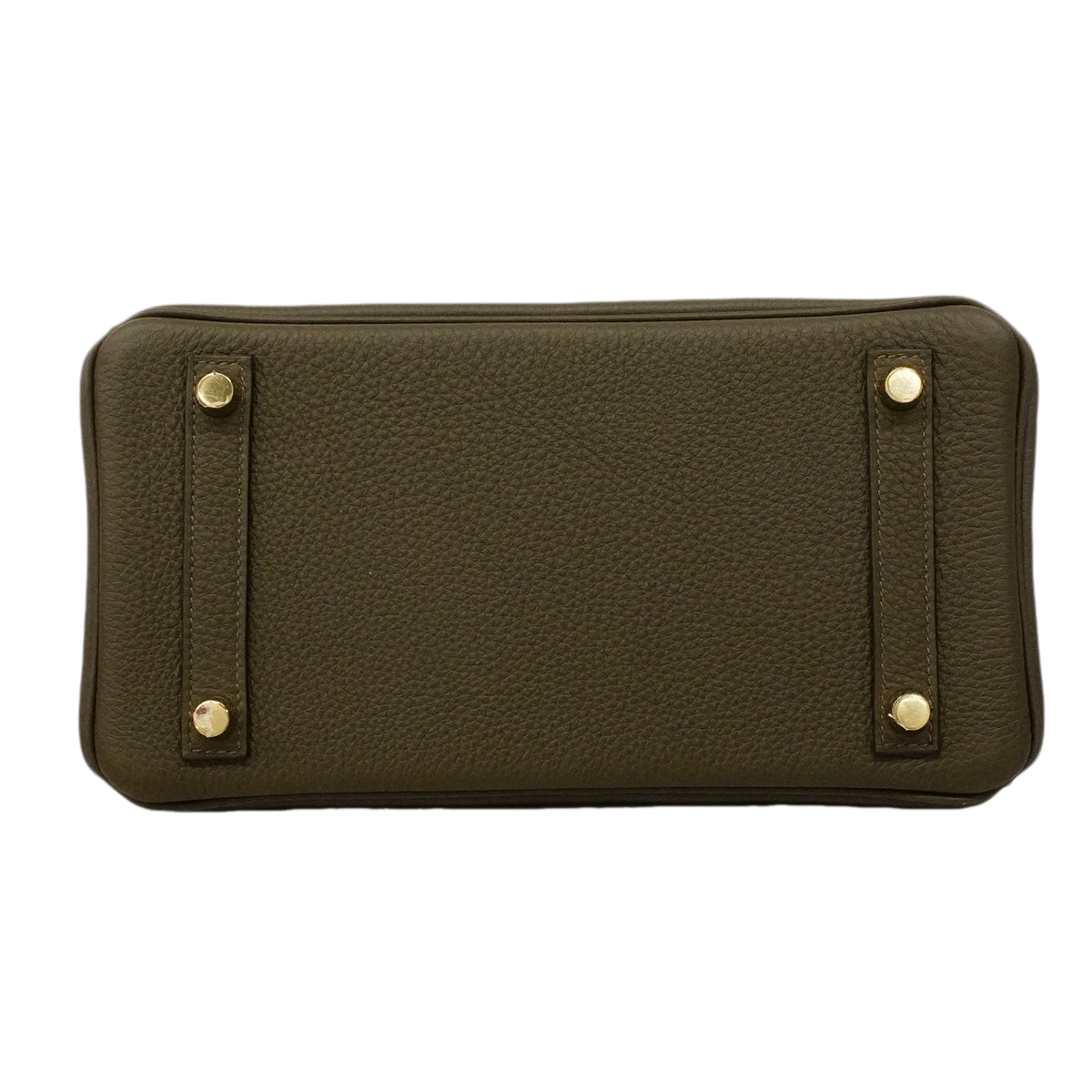 【6gc3278-g】エルメス ハンドバッグ バーキン25 トゴ ヴェールマキ シャンパンゴールド金具 G刻印【中古】レディース