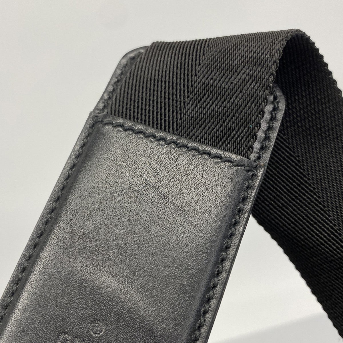 【6gc3279-k】グッチ ボストンバッグ 131177 ナイロン ブラック シルバー金具【中古】メンズ レディース ユニセックス