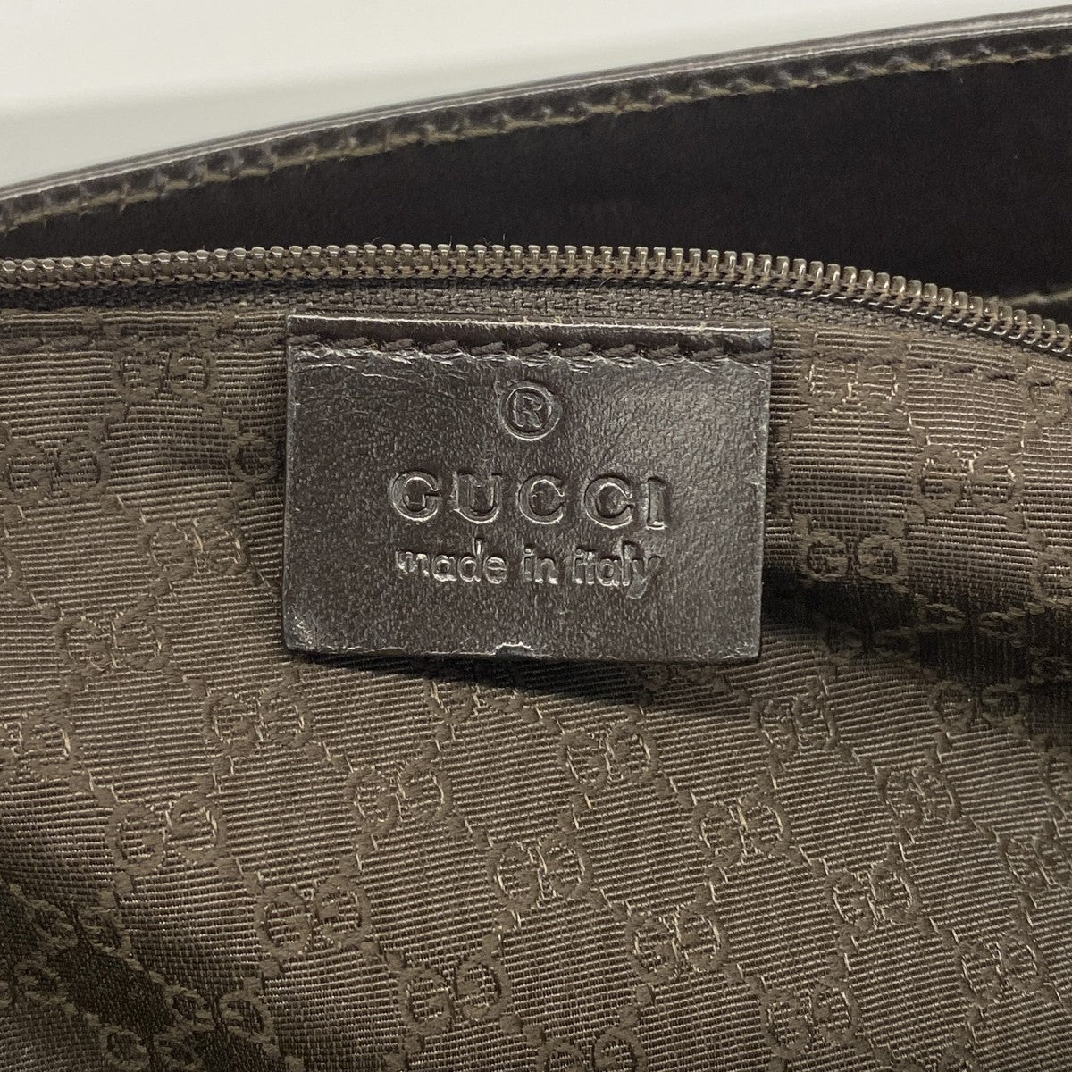 【6gc3281-k】グッチ トートバッグ シェリーライン 002 1119 キャンバス ベージュ ゴールド金具【中古】レディース