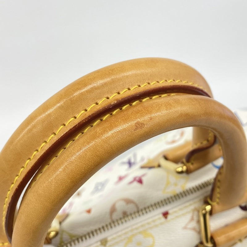 【6gc3282-k】ルイヴィトン ハンドバッグ モノグラム・マルチカラー スピーディ30 M92643 ブロン【中古】レディース