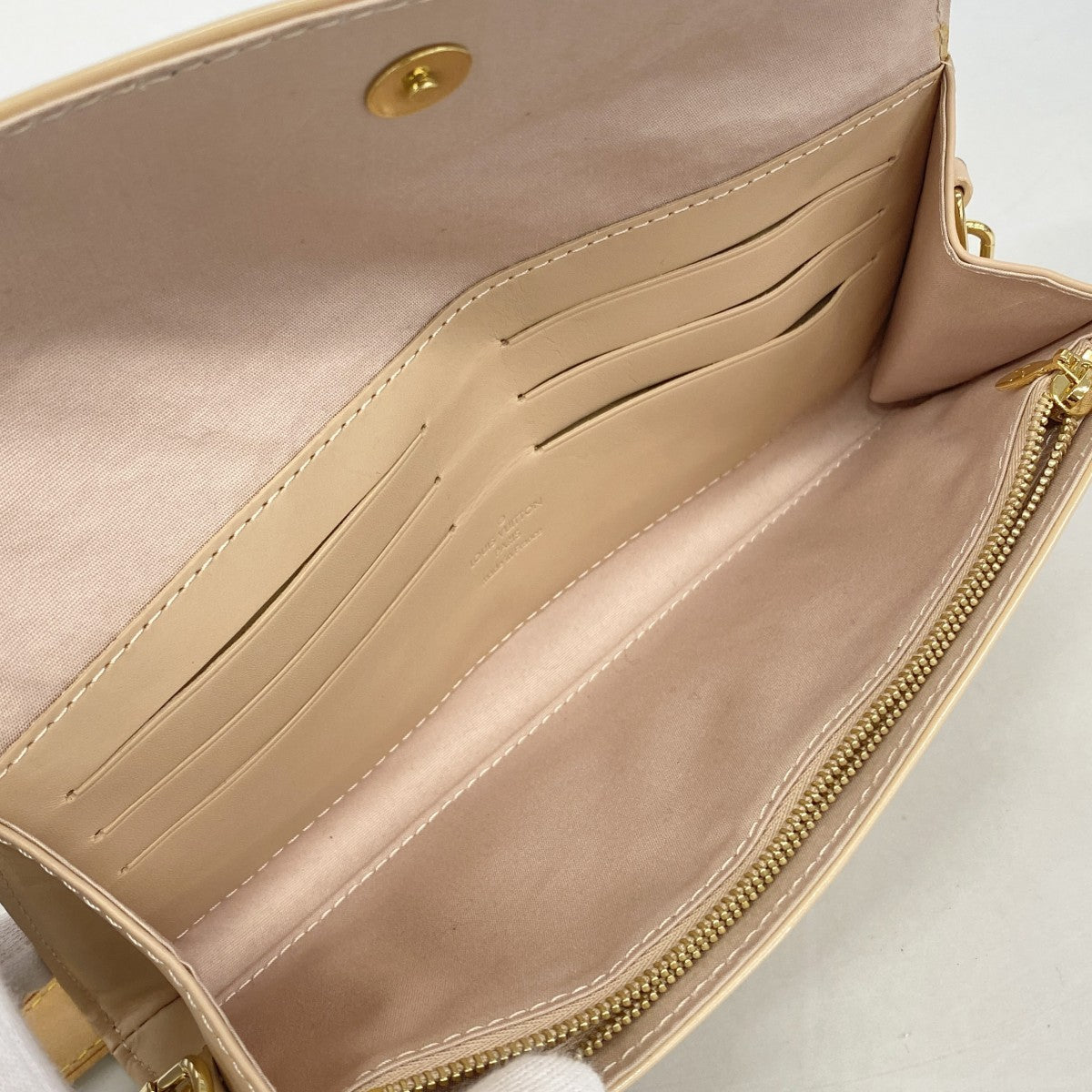 【6gc3285-k】ルイヴィトン ハンドバッグ ヴェルニ サンセットブルーバード M91626 ローズフロランタン【中古】レディース