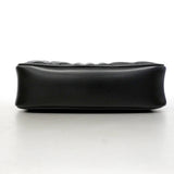 【6gc3289-k】グッチ ショルダーバッグ GGマーモント 447632 レザー ブラック シルバー金具【中古】レディース