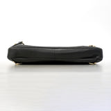 【6gc3290-k】グッチ ショルダーバッグ アビー 130737 レザー ブラック シャンパンゴールド金具【中古】レディース