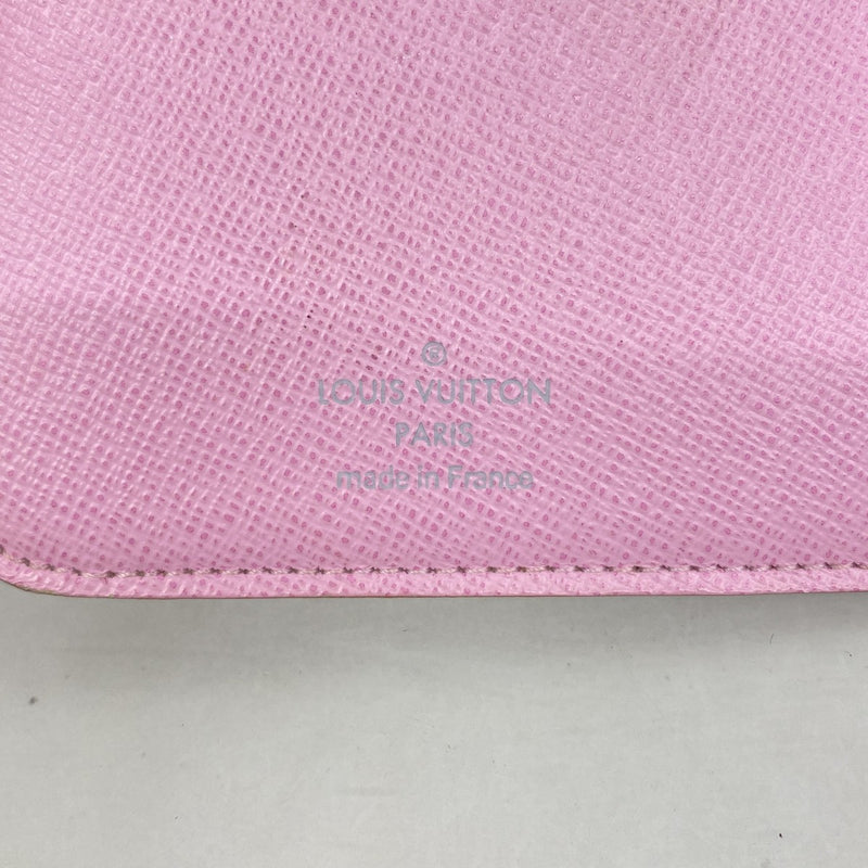 【6gc3297-k】ルイヴィトン 三つ折り長財布 モノグラム・マルチカラー ポルトフォイユウジェニ M93736 ブロン/リッチ【中古】レディース