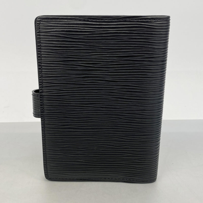【6gc3298-k】ルイヴィトン 手帳カバー エピ アジェンダPM R20052 ノワール【中古】メンズ レディース ユニセックス