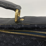 【6gc3301-k】ルイヴィトン ブリーフケース モノグラム・ミニ ドゥニーズ M42311 TSTブルー 2wayバッグ【中古】メンズ