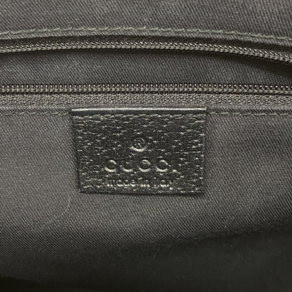 【6gc3314-k】グッチ トートバッグ アビー 130739 レザー ブラック シャンパンゴールド金具【中古】レディース