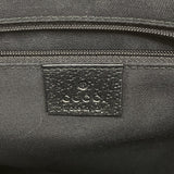 【6gc3314-k】グッチ トートバッグ アビー 130739 レザー ブラック シャンパンゴールド金具【中古】レディース