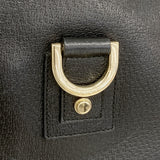【6gc3314-k】グッチ トートバッグ アビー 130739 レザー ブラック シャンパンゴールド金具【中古】レディース