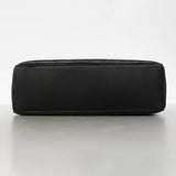 【6gc3317-k】シャネル ショルダーバッグ Vステッチ チェーンショルダー シェブロン レザー ブラック ゴールド金具【中古】レディース