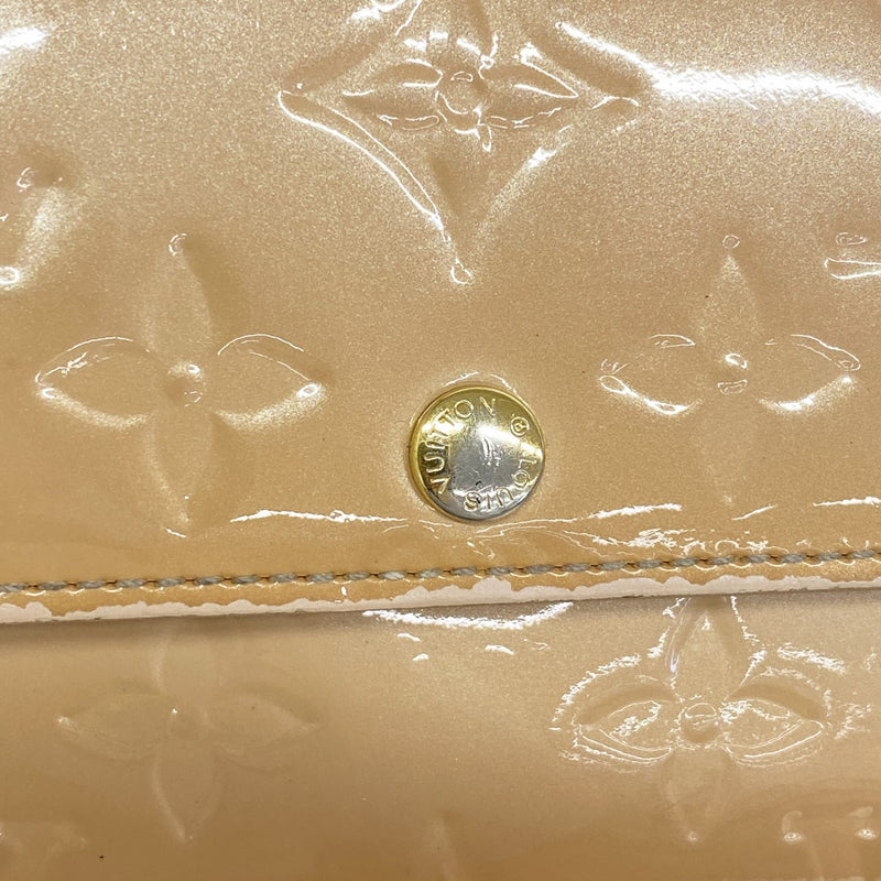 【6gc3328-k】ルイヴィトン 長財布 ヴェルニ ポルトフォイユサラ M91522 ローズフロランタン【中古】レディース