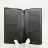 【6gc3330-k】ルイヴィトン 長財布 ダミエ・グラフィット ポルトフォイユブラザ N62665 ブラック【中古】メンズ