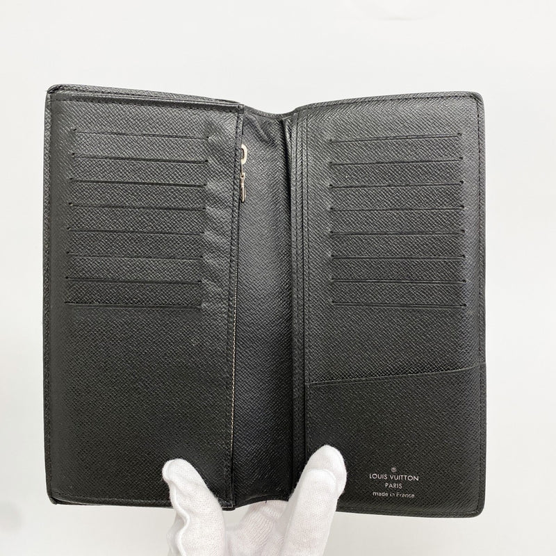 【6gc3330-k】ルイヴィトン 長財布 ダミエ・グラフィット ポルトフォイユブラザ N62665 ブラック【中古】メンズ