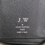 【6gc3331-k】ルイヴィトン 長財布 ダミエ・グラフィット ジッピーウォレットヴェルティカル N63095 ブラック【中古】メンズ