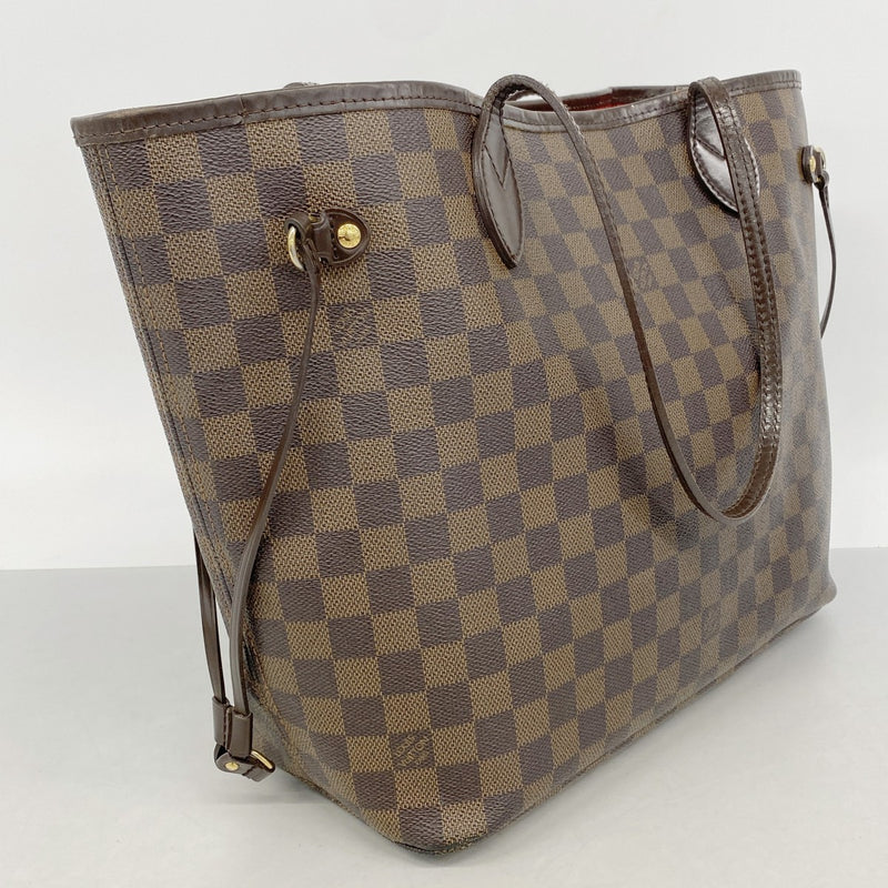 【6gc3338】ルイヴィトン トートバッグ ダミエ ネヴァーフルMM N51105 エベヌ【中古】レディース