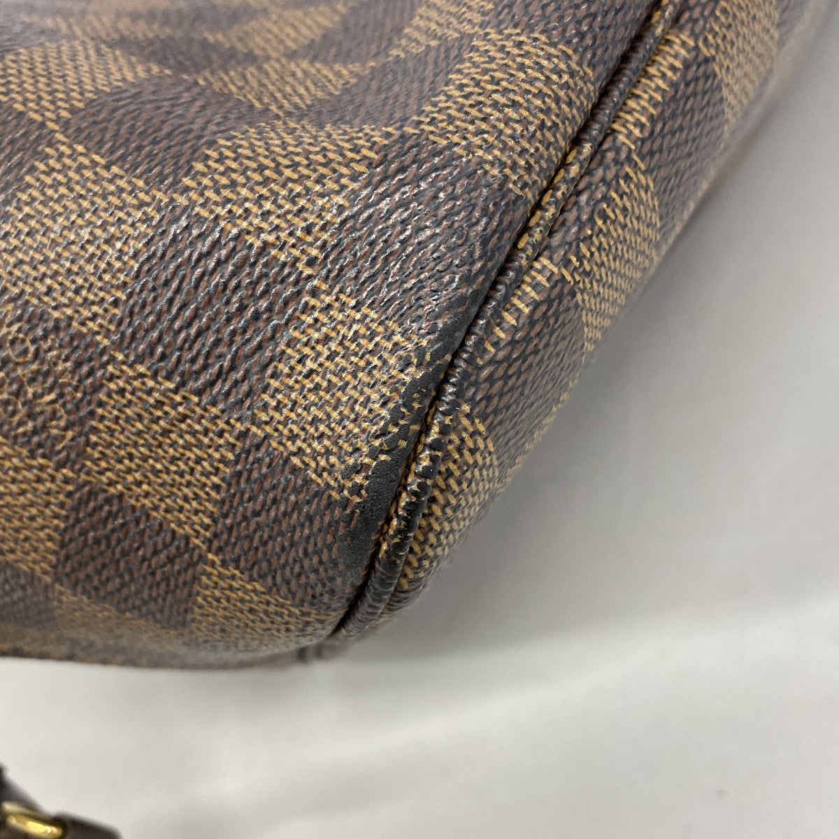 【6gc3338】ルイヴィトン トートバッグ ダミエ ネヴァーフルMM N51105 エベヌ【中古】レディース