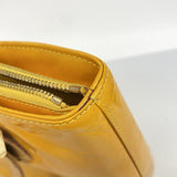 【6gc3341】ルイヴィトン トートバッグ ヴェルニ ヒューストン M91121 ジョーヌ【中古】レディース