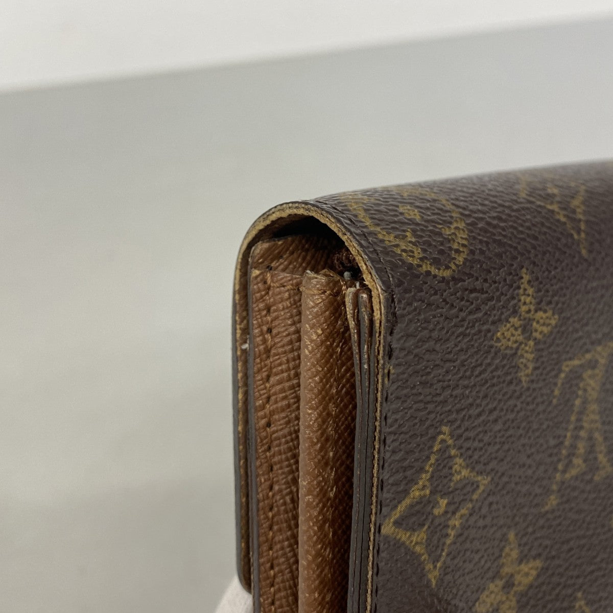 【6gc3343】ルイヴィトン 長財布 モノグラム ポルトフォイユサラ M61734 ブラウン【中古】レディース