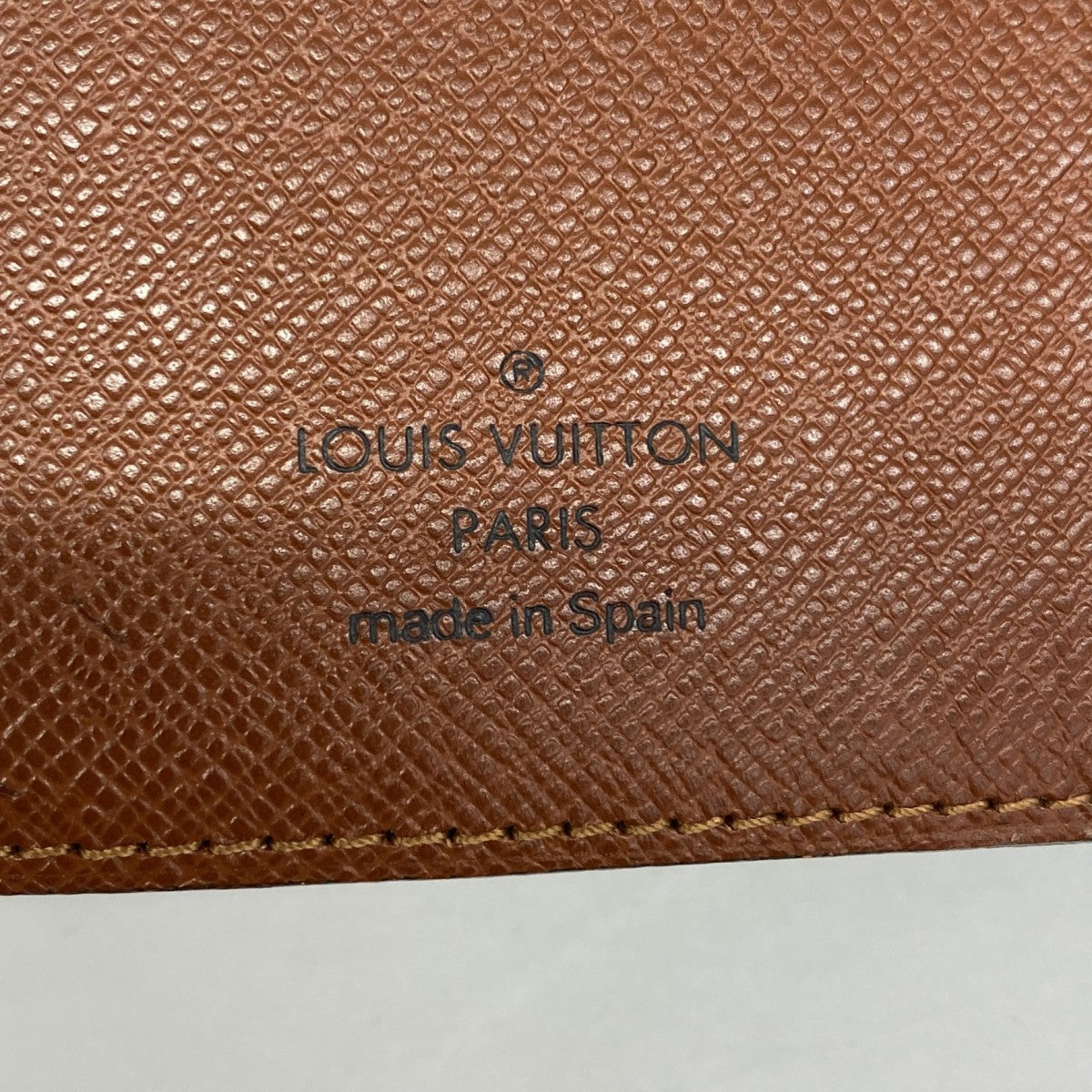 【6gc3344】ルイヴィトン 手帳カバー モノグラム アジェンダPM R20005 ブラウン【中古】メンズ レディース ユニセックス