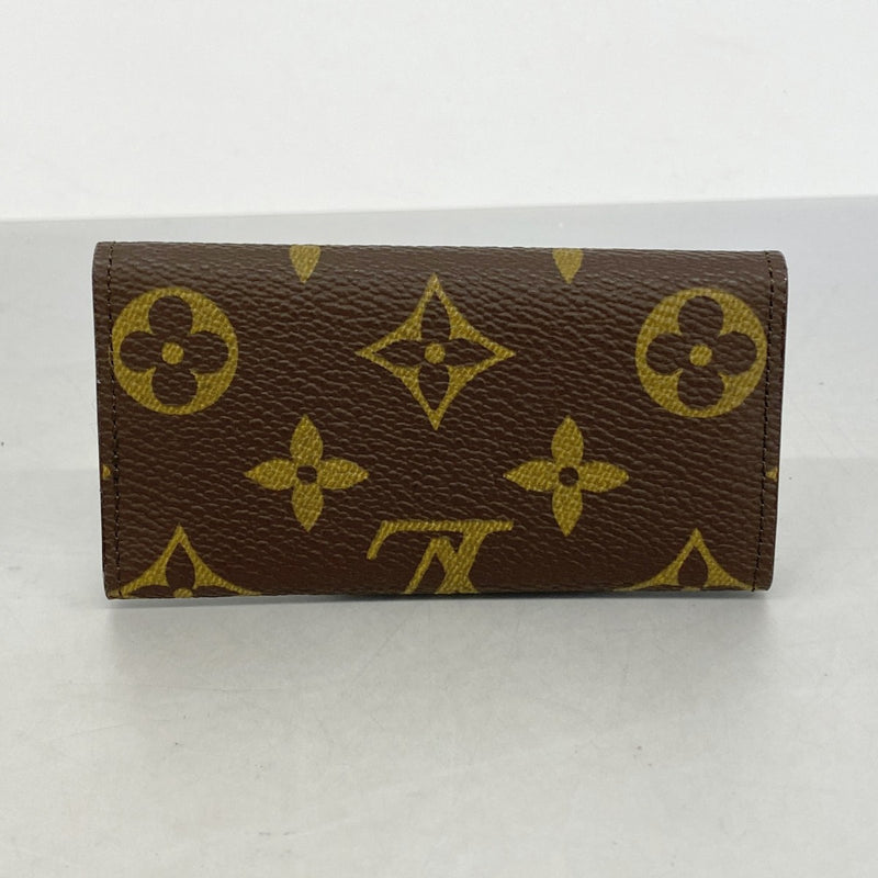 【6gc3345】ルイヴィトン キーケース モノグラム ミュルティクレ4 M69517 ブラウン【中古】メンズ レディース ユニセックス