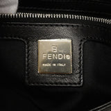 【6gc3350】フェンディ ハンドバッグ マンマバケット レザー ブラック シルバー金具【中古】レディース
