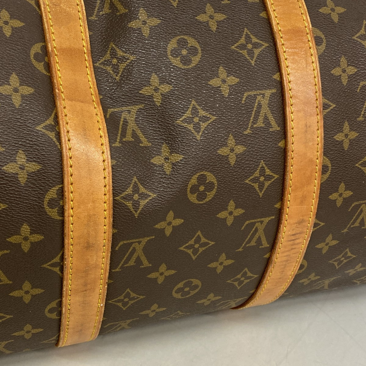 【6gc3359】ルイヴィトン ボストンバッグ モノグラム キーポル50 M41426 ブラウン【中古】メンズ レディース ユニセックス