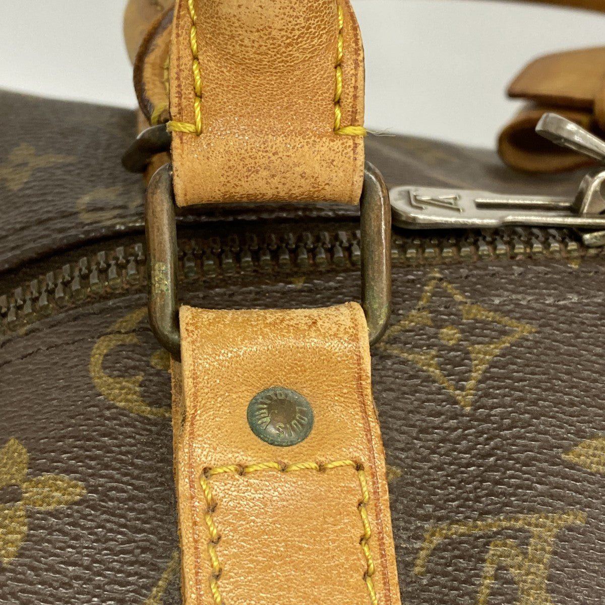【6gc3359】ルイヴィトン ボストンバッグ モノグラム キーポル50 M41426 ブラウン【中古】メンズ レディース ユニセックス