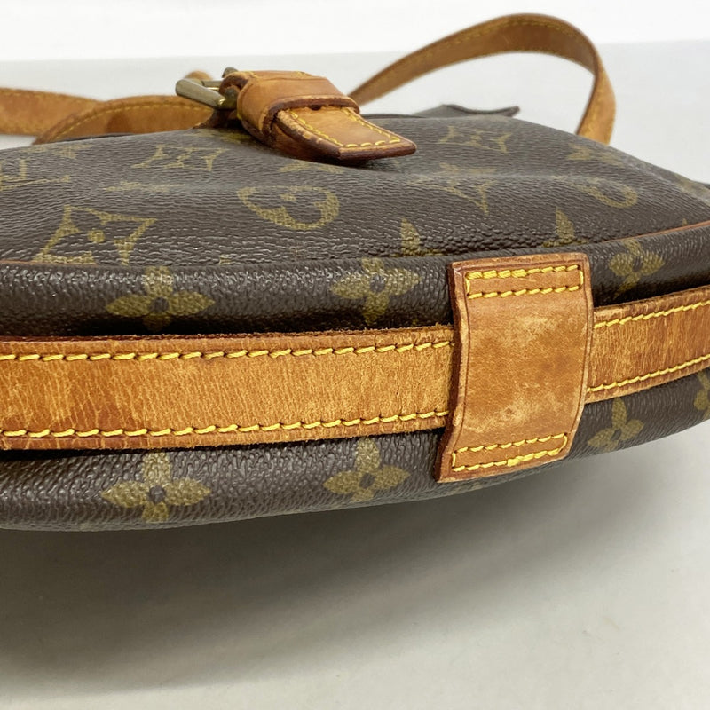【6gc3371】ルイヴィトン ショルダーバッグ モノグラム ジュヌフィーユGM M51225 ブラウン【中古】レディース