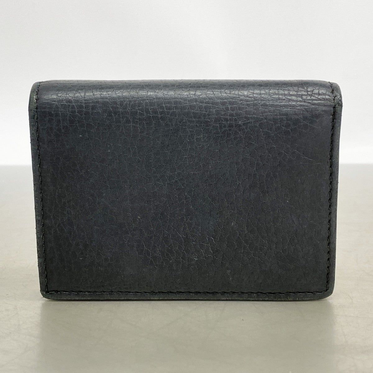 【6gc3381-k】グッチ 財布 GGマーモント 456126 レザー ブラック ゴールド金具【中古】レディース