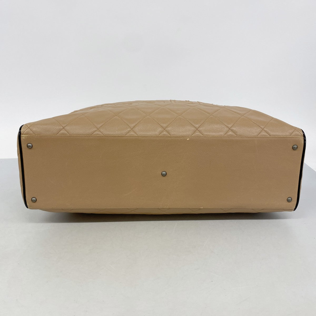 【6gc3386-k】シャネル ボストンバッグ スポーツ レザー ブラウン シルバー金具【中古】メンズ レディース ユニセックス