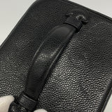 【6gc3390-k】シャネル バニティバッグ キャビアスキン ブラック ゴールド金具【中古】レディース
