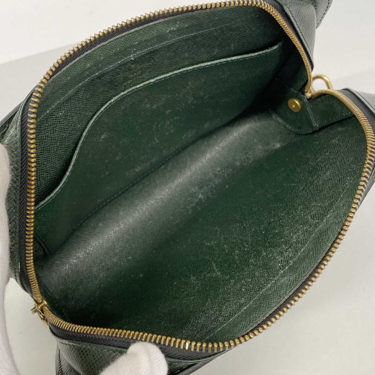 【6gc3392-k】ルイヴィトン クラッチバッグ タイガ バイカル M30184 エピセア【中古】メンズ