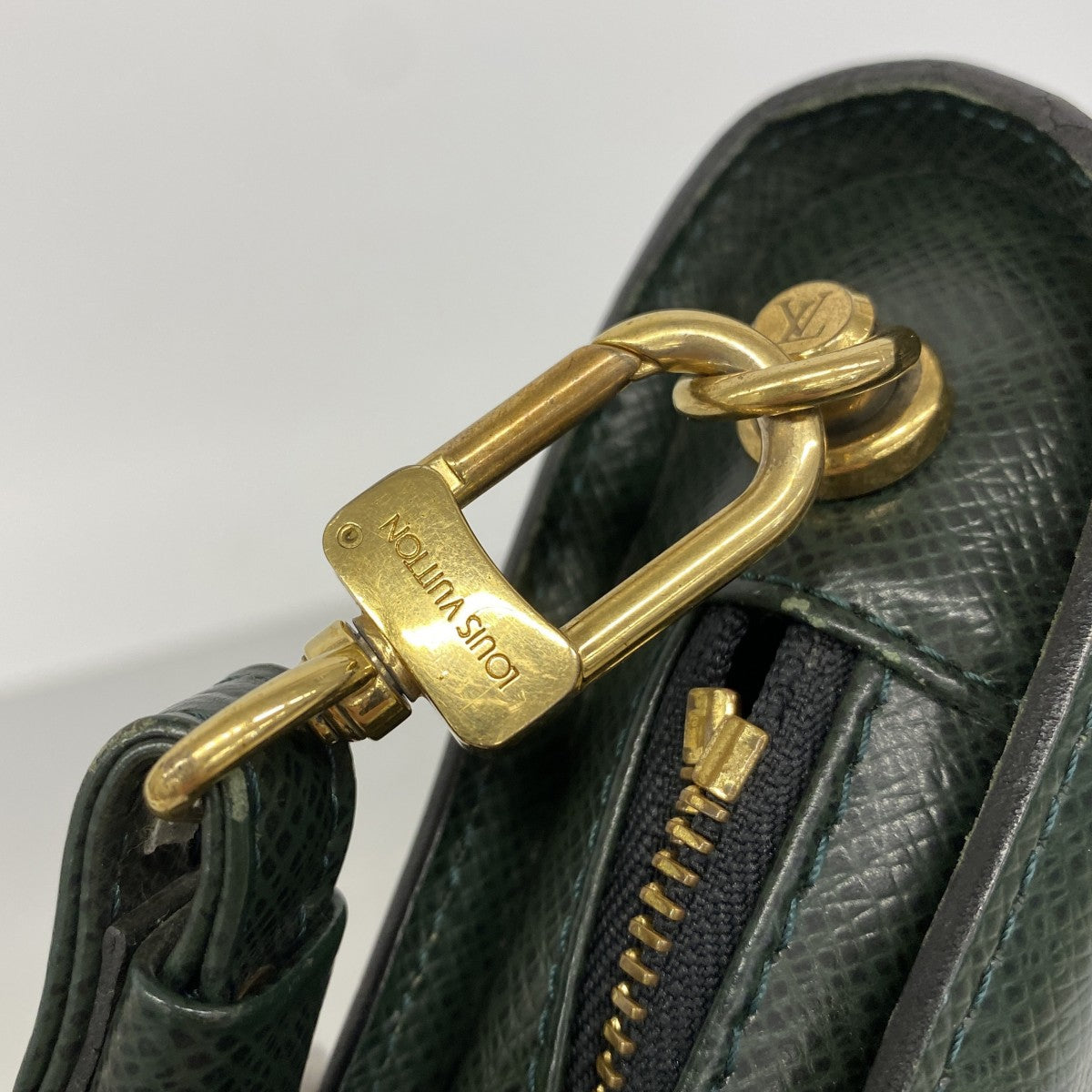【6gc3392-k】ルイヴィトン クラッチバッグ タイガ バイカル M30184 エピセア【中古】メンズ