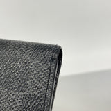 【6gc3394-k】ルイヴィトン カードケース ダミエ・グラフィット オーガナイザードゥポッシュ N63075 ブラック グレー【中古】メンズ