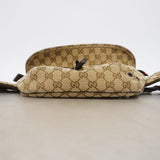 【6gc3408-k】グッチ ウエストバッグ GGキャンバス 804262 キャンバス ベージュ シルバー金具【中古】メンズ