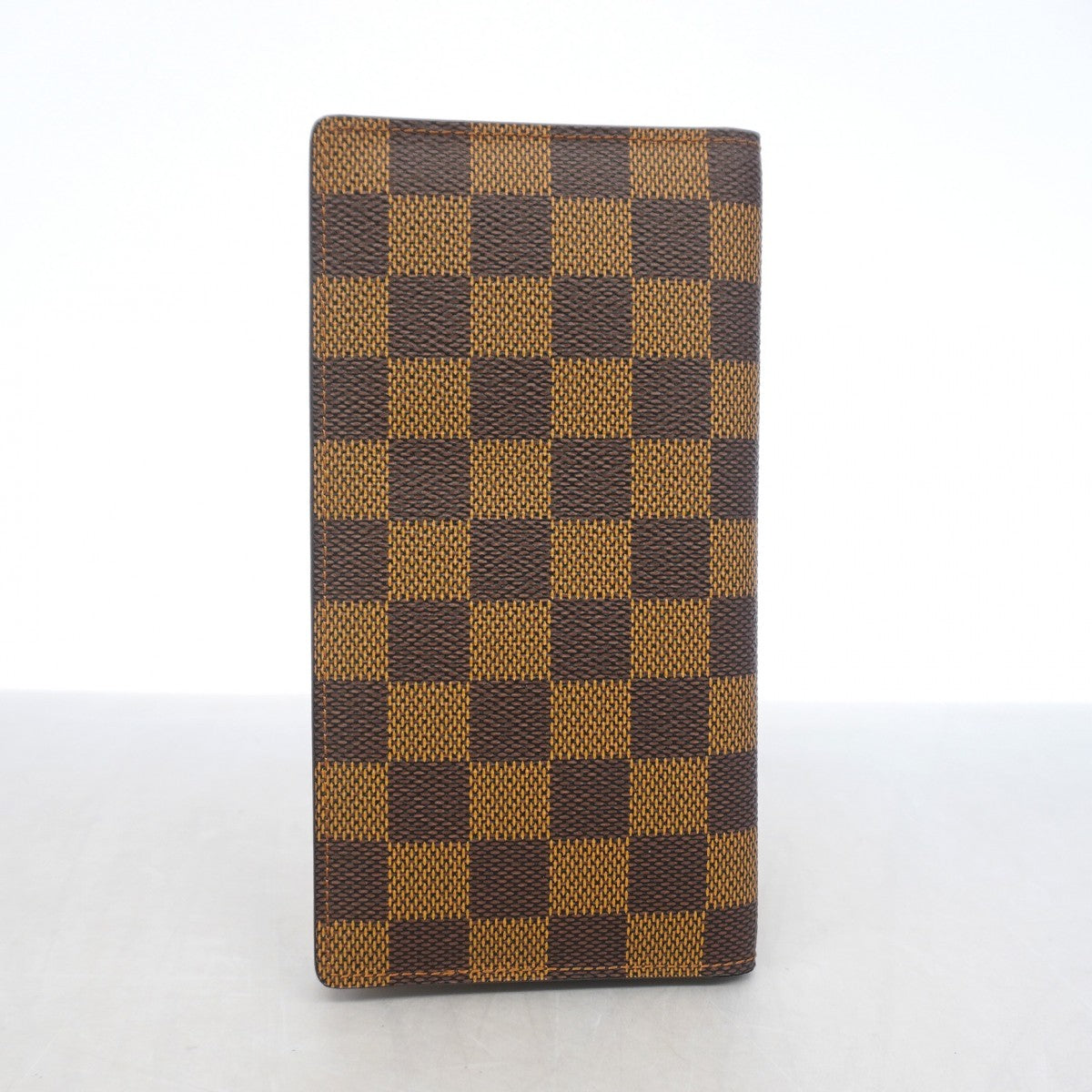 【6gc3412-k】ルイヴィトン 長札入れ ダミエ ポルトバルールカルトクレディ N61823 エベヌ【中古】メンズ