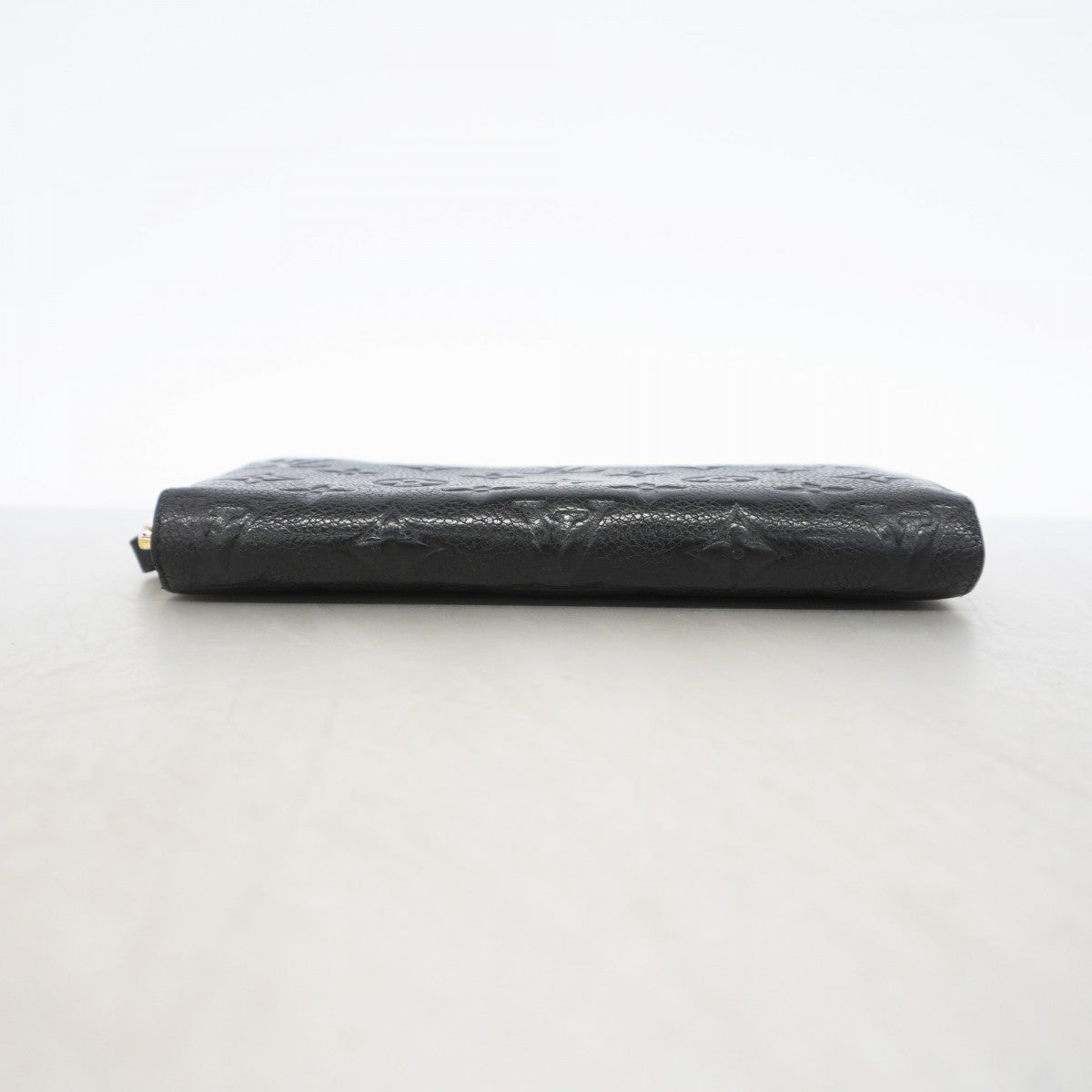【6gc3413-k】ルイヴィトン 長財布 モノグラム・アンプラント ジッピーウォレット M60571 ノワール【中古】レディース