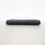 【6gc3413-k】ルイヴィトン 長財布 モノグラム・アンプラント ジッピーウォレット M60571 ノワール【中古】レディース
